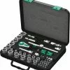Wera 8100 SB 2 Jeu Cliquet Zyklop Speed à Carré 3/8" Métrique -Topeak Soldes 05003594001