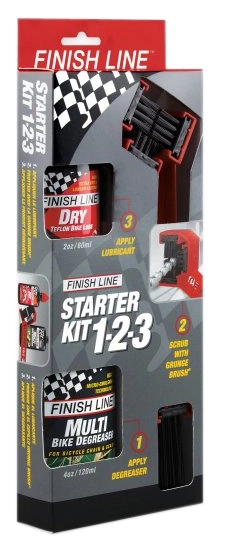 Finish Line Kit De Démarrage 1-2-3 Grunge Brush Combo 2