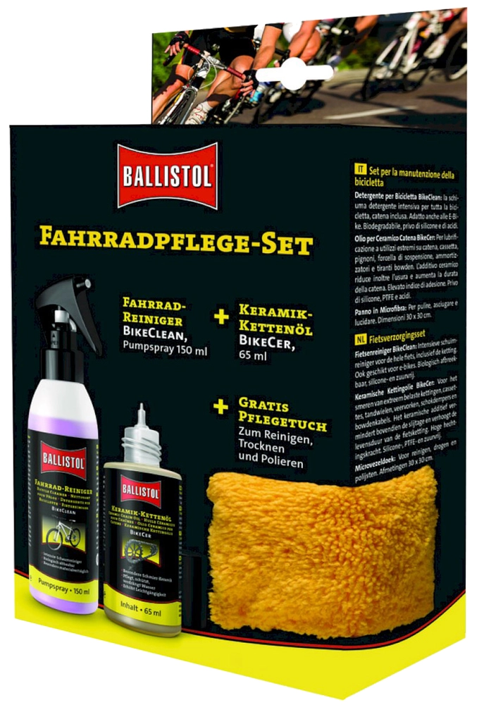 Ballistol Bike Care Kit D'entretien Pour Vélo 3 Ballistol Bike Care Kit D'entretien Pour Vélo