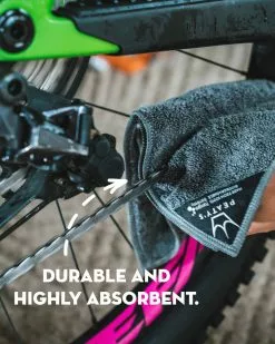 Peaty's Bamboo Bicycle Cleaning Cloths Chiffons De Nettoyage -Topeak Soldes 20114315 Peatys Bamboo Bicycle Cleaning Cloths Reinigungstucher PE PBC GBG 6
