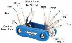 Park Tool Outil De Pliage Miniature MTC-30 -Topeak Soldes 4001981 ParkTool MTC 30 open