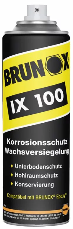 Brunox IX 100 Protection Contre La Corrosion / Rouille 300ml