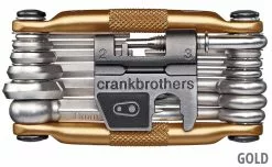 Crankbrothers Multi-19 Multitool -Topeak Soldes CrankBrothers Multi 19 Multitool gold
