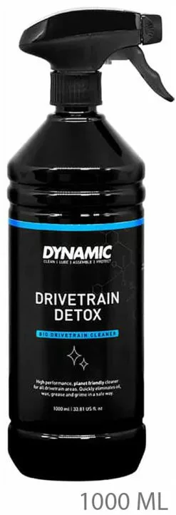 Dynamic Nettoyant Pour Chaînes Bio Drivetrain Detox -Topeak Soldes DY 021 Dynamic Drivetrain Detox 1000ml front