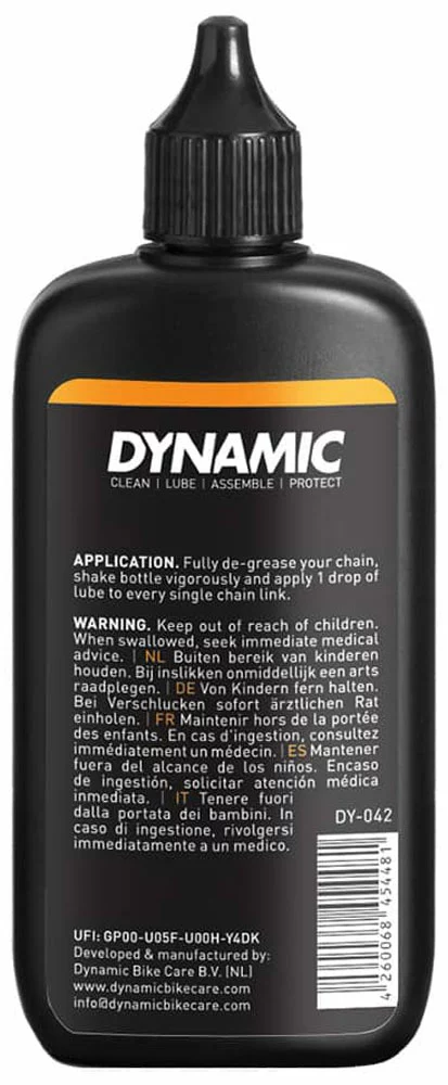 Dynamic Lubrifiant Pour Chaîne Wet Lube 100ml 4 Dynamic Lubrifiant Pour Chaîne Wet Lube 100ml – Image 2