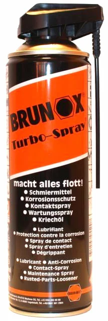 Brunox Spray Turbo Avec Power-Click 500ml