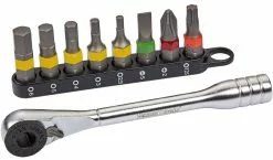 Katana Mini-cliquet, Y Compris Jeu D'embouts 9 Pièces