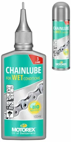 Motorex Chainlube WET Conditions Huile Pour Chaîne