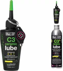 Muc-Off C3 Ceramic Dry Lube Lubrifiant Pour Chaînes