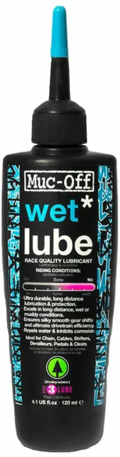 Muc-Off Wet Lube Huile Pour Chaînes Humides 12 Muc-Off Wet Lube Huile Pour Chaînes Humides -Topeak Soldes Muc Off Wet Lube d