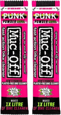 Muc-Off Punk Powder Twin Pack -Topeak Soldes Muc Off 20461 Punk Powder Refills 2