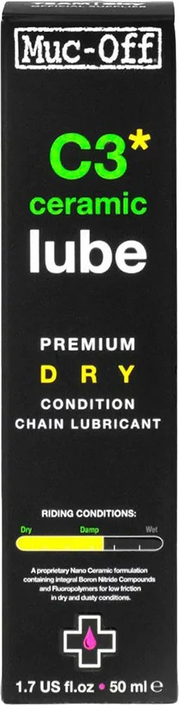 Muc-Off C3 Ceramic Dry Lube Lubrifiant Pour Chaînes 5 Muc-Off C3 Ceramic Dry Lube Lubrifiant Pour Chaînes – Image 3