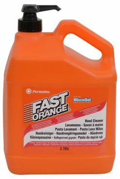 Permatex Nettoyant Pour Les Mains Fast Orange Avec Pierre Ponce 3,8l