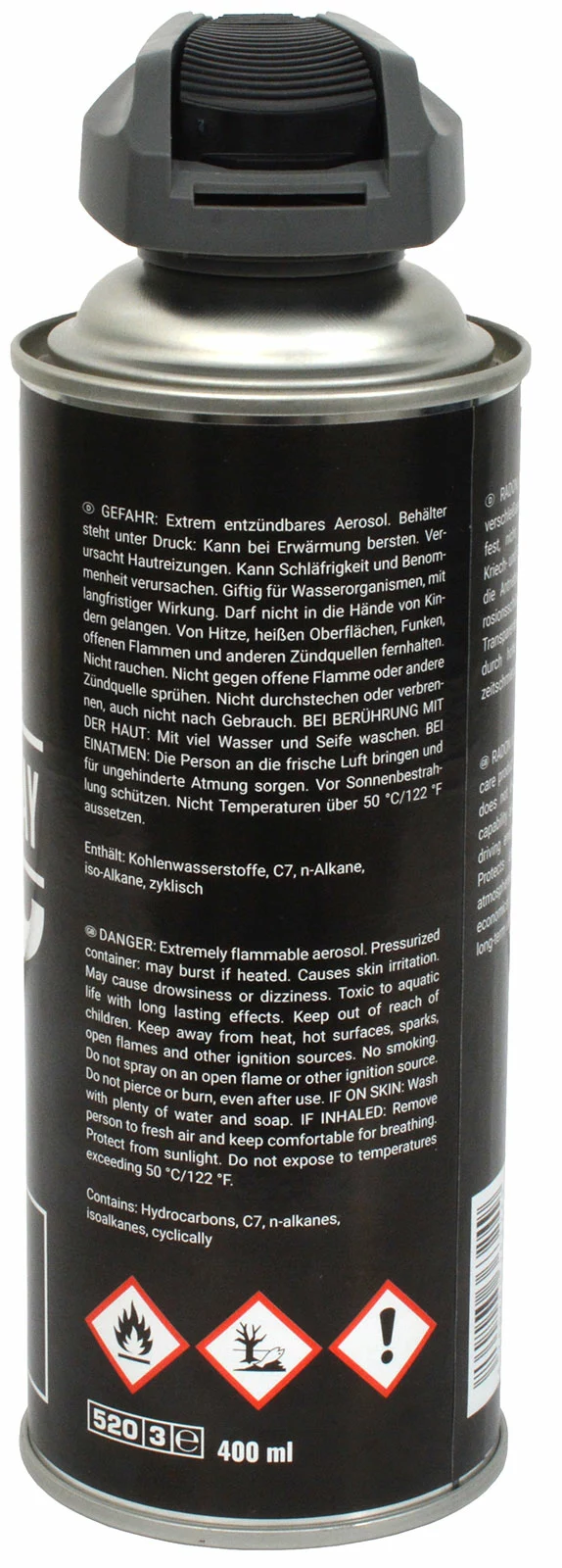 Radon Spray Pour Chaîne 400ml 4 Radon Spray Pour Chaîne 400ml – Image 2
