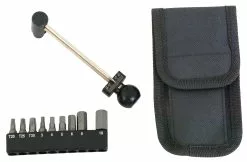 Radon Clé Dynamométrique Miniature Comp 1/4" 1-10 Nm Avec Embouts