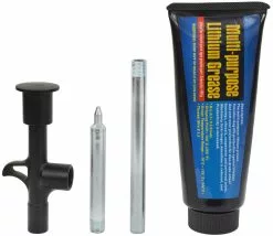 Radon Kit Premium Allround Graisse + Grease Gun Seringue à Graisse -Topeak Soldes Radon Premium Grease Gun Fettspritzen Set 20062619 a