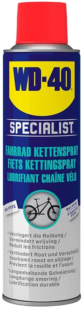 WD-40 Specialist® Spray Pour Chaîne De Bicyclette 250ml 3 WD-40 Specialist® Spray Pour Chaîne De Bicyclette 250ml