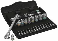 Wera 8100 SA 8 Jeu Cliquet Zyklop Metal (1/4")