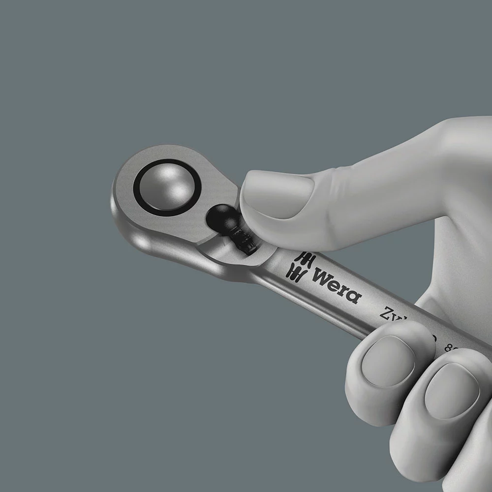 Wera 8100 SC 8 Jeu Cliquet Zyklop Metal (1/2") 6 Wera 8100 SC 8 Jeu Cliquet Zyklop Metal (1/2") – Image 4