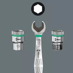 Wera 8100 SC 8 Jeu Cliquet Zyklop Metal (1/2") 12 Wera 8100 SC 8 Jeu Cliquet Zyklop Metal (1/2") -Topeak Soldes Wera 8100 SC 8 Zyklop Metal Knarrensatz 12 4013288173881 3