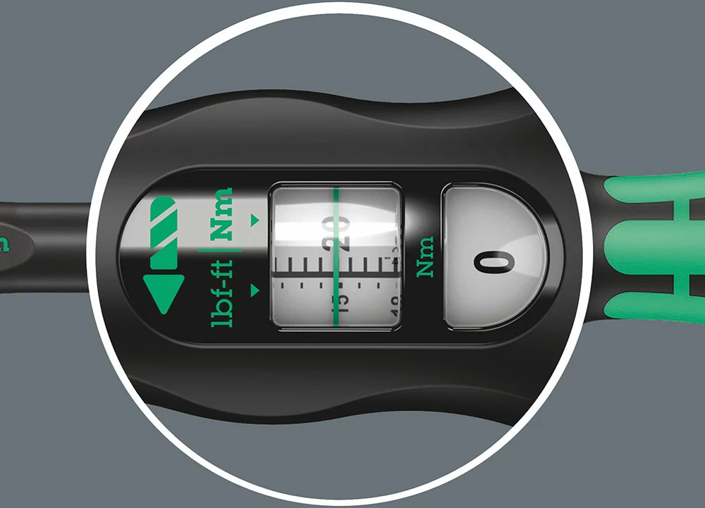 Wera Clé Dynamométrique Click-Torque A 6 1/4" (2,5-25Nm) 8 Wera Clé Dynamométrique Click-Torque A 6 1/4" (2,5-25Nm) – Image 6