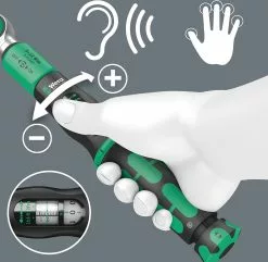 Wera Safe-Torque A2 - Clé Dynamométrique 1/4" (2-12Nm) -Topeak Soldes Wera Safe Torque A2 4013288223036 6