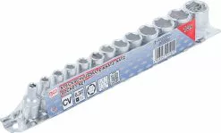 BGS Technic Jeu De Douilles Hexagonales 1/4 -Topeak Soldes bgs technic 9102 20126702 Steckschlusseleinsatz Satz Sechskant 14 4