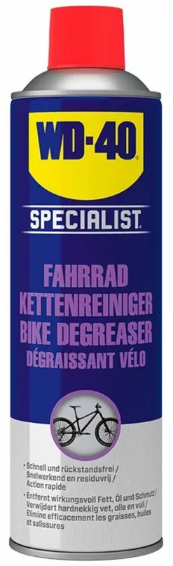 WD-40 Nettoyant Pour Chaîne Specialist Bike 500ml